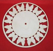 Основа для часов Полет бабочки (13709) (246х246мм) (упаковка)