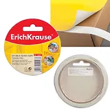 Клейкая лента двусторонняя Erich Krause, 12мм х10м 19447