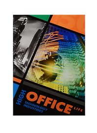 Блокнот А6 50л нелин. "Office Life" карт.обл., склейка, ассорти, БиДжи