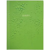 Ежедневник недат. А6 112л "Зеленое настроение" 7БЦ, мат.лам, офсет