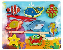 Игра магнитная рыбалка «Морской мир»