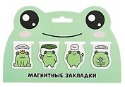 Магнитные закладки Лягушки (4 шт) (12-Duocai-202311-2)