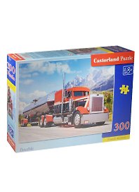 Пазлы 300 B-030033 Грузовик (40х29см) (8+) (коробка) (Castorland)
