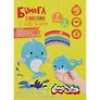 Бумага цветная 7 цветов, 7 листов, А4, с блёстками, 180г/м2, Каляка-Маляка
