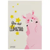 Тетрадь в линейку Unnika, "Joy of life. You are Llamazing", 40 листов