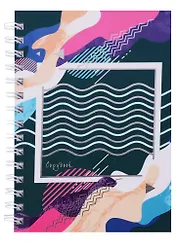 Тетрадь в клетку Listoff, "Офисный стиль. Серебряные линии", 80 листов