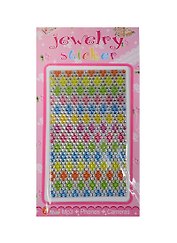 Набор д/творчества Стразы литые д/телефона Jewelry sticker цв.ромбики 1461-1/7