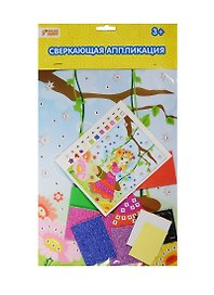 Набор для творчества Color Puppy. Сверкающая аппликация «Лесная фея», 18,5 х 26 см