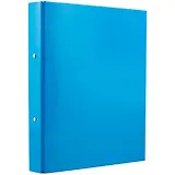 Папка на кольцах А4 "Неон", синяя