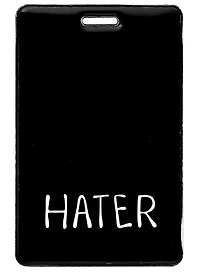 Чехол для карточек вертикальный Hater