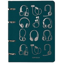 Тетрадь на кольцах «ColourMania. Headphones» 100 листов в клетку, А5, сменный блок - Unnika
