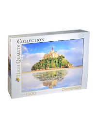 Пазл 1500К 31979 Франция Вид на остров Мон-Сен-Мишель (HQ) (коробка)