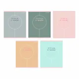 Тетрадь 24 листа в линейку "Shades", в ассортименте