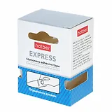 Лента клейкая 38мм*33м прозрачная, Hatber