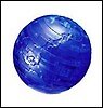 3D головоломка Планета Земля (голубая) (90110-BL)