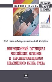 Миграционный потенциал российских регионов и перспективы единого Евразийского рынка труда: монография