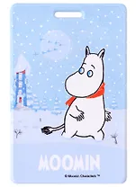 Чехол для карточек вертикальный MOOMIN Муми-тролль Зима