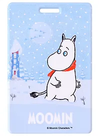 Чехол для карточек вертикальный MOOMIN Муми-тролль Зима