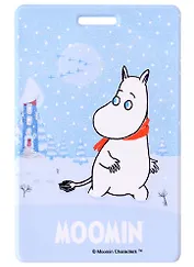 Чехол для карточек вертикальный MOOMIN Муми-тролль Зима