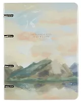 Тетрадь в клетку "View. Горы", 120 листов, на кольцах