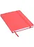 Книга для записей А5 100л кл. "Make your mark" красн.тв.переплет, тонир.блок, резинка, ляссе, инд.уп. - 1