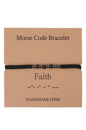Браслет Морзе Faith (12-202509-BR-ZJ5796)
