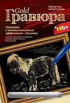 LORI Гр-101 Гравюра золото Пони (6+) (без рамки) (упаковка)