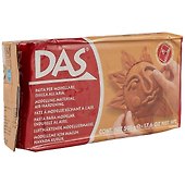 Паста для моделирования «DAS» терракотовая, 500 г, Fila - 1