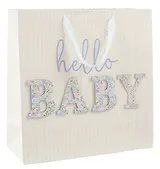 Пакет А3 38*38*15 "С новорожденным" дет., бум.мат.ламинат