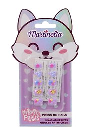 Набор накладных ногтей сиреневый (Martinelia) (35080v)