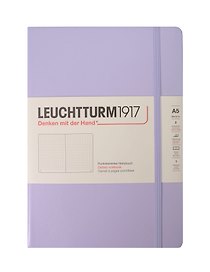 Книга для записей A5, 125 листов в точку "Smooth Colours", твердая обложка, сиреневый, Leuchtturm1917