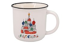 Кружка "ХВБ рисунок" (Москва) (фарфор) (065-8-19-D5)