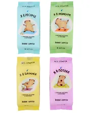 Салфетки влажные Капибара, 8 шт (СВ-8-003)
