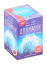 Набор для творчества LORI Алхимик Выращивание кристаллов Кристаллический ёжик Голубой кристалл Вкр-013