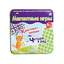 Магнитная игра «Крестики-нолики. Четыре в ряд», Бумбарам
