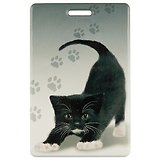 Чехол для карточек Черный котенок