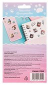 Наклейки многоразовые объёмные «Модные коты», Pink - 1