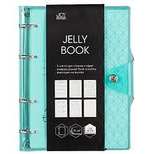 Тетрадь на кольцах «Jelly Book. Colorful» в ассортименте 120 листов в клетку, А5, сменный блок - Listoff