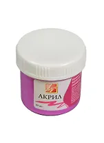 Краска акриловая перламутровая Розовая, 40мл, Луч