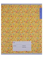 Тетрадь в линейку Unnika, "Звёздочки (орнамент)", 12 листов, в ассортименте