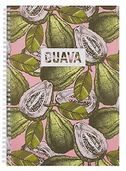 Тетрадь А4 96л кл. "Фруктовый микс" мел.картон, мат.ламинация, евроспираль