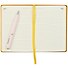 Ежедневник недат. А6 136л "SOFT TOUCH" винтажное золото, интегр.обл., иск.кожа, тонир.блок, скругл.углы, цв.торец, ляссе - 2