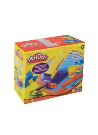 Набор д/творчества HASBRO Play-Doh Пластилин Веселая фабрика" 2цв 170гр + формочки 90020"