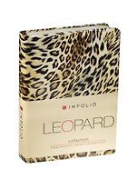 Ежедневник недат. А6+ 160л 120*170 "Leopard" иск.кожа, интегр.переплет, ляссе, In Folio