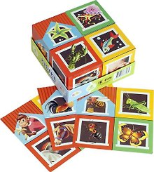 Кубики «Строим домик», 4 штуки, Step puzzle