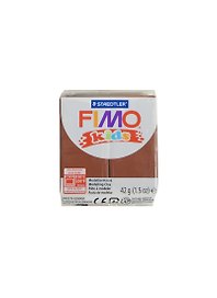 FIMO kids полимерная глина для детей (коричневый) (8030-7) (42г) (упаковка) (Эксмо)