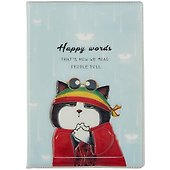 Записная книжка «Happy words» А6, 70 листов в линейку, в ассортименте - 2