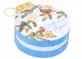 Коробка подарочная "Зимние птицы" 15*16,8*6 Новый год, картон