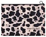 Папка на молнии А4 "Корова. Important stuff"