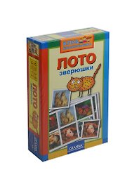 Развивающая игра, GRANNA, Лото, "Зверюшки"